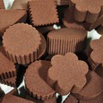 Forme Mignardise OASIS par 18 pièces coloris CHOCOLAT