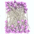 Epingle à tête coloris Lilas 144 pces Diam 5 mm x 55 mm