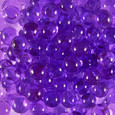 Bille de gel ( Perle d'eau ) coloris violet 