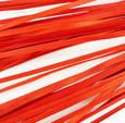 Ruban de bois petite largeur couleur rouge