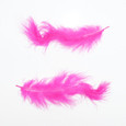 Plume colorée Rose Fuchsia