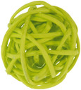 Petite boule osier par 12 pièces Vert anis