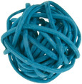 Petite boule osier par 12 pièces Turquoise