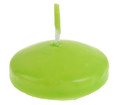 Bougie flottante par 4 pièces couleur Vert