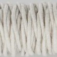 Cordelette de laine ivoire