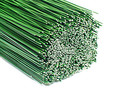 Fil de fer laqué vert pour tiger 0.80 x 30 cm paquet de 125 gr N° 3/30 (100 pces env)
