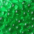 Pot de Bille de gel ( Perle d'eau ) coloris Vert 