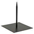 Support pique métal base pointe 13 cm