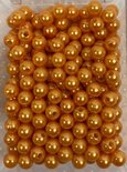 Perle 8 mm coloris Orange par 250 pièces