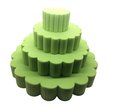 Gateau cannelé vert anis OASIS