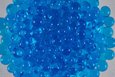Bille de gel ( Perle d 'eau ) coloris bleu 
