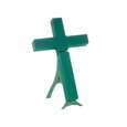 Croix en mousse OASIS Bioline pour fleurs fraiches sur pied.