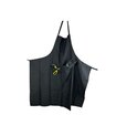 Tablier fleuriste noir à bavette 100% coton .