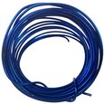 Fil alu déco métallique OASIS 2 mm coloris Bleu nuit par 4 m
