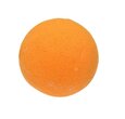 Boule sphère mousse de couleur Oasis 7 cm Mandarine.