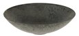 Coupe ronde mélamine gris Anthracite x 1