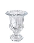 Vase médicis en verre transparent Vase médicis en verre transparent