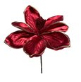 Fleur de Magnolia Rouge et or.
