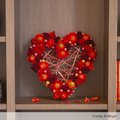 Grand Coeur Ouvert OASIS pour fleurs fraiches 43 cm