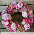 Couronne mousse OASIS 18 cm.