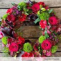 Couronne mousse OASIS 20 cm.