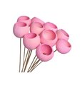 Bell cup sur tige couleur Rose x 1