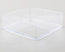 Coupe carrée Plexiglas Cristal 20 x 20 cm