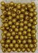 Boite de perle Or 8 mm par 250 pièces.