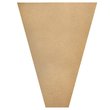 Housse cône kraft pour bouquet X 2
