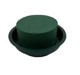 Coupe junior verte garnie mousse OASIS par 12 pièces 