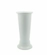 Vase PVC couleur blanc 35 cm