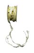 Ruban de satin sur guirlande de Perles Or