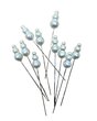 Epingle Chapeau Coloris Blanc x 10