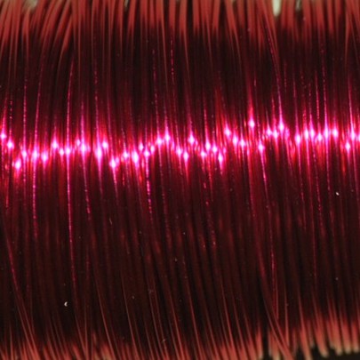 Bobine fil de fer 100 gr coloris Fuchsia