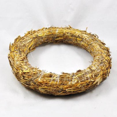 Couronne de paille 25 cm
