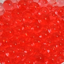 Bille de gel coloris Rouge ( Perle d'eau ) 