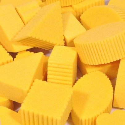 Forme Mignardise OASIS par18 pièces coloris JAUNE SOLEIL