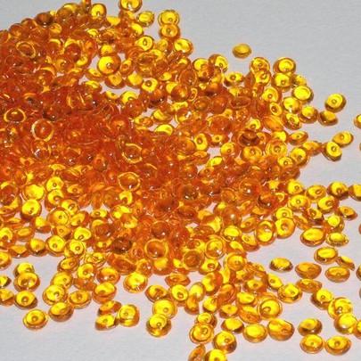 Perle de PLUIE coloris Orange