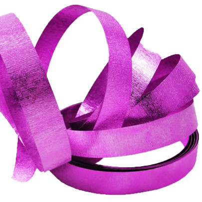 Ruban alu plat large couleur Fuchsia