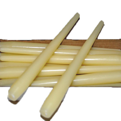 Bougie flambeau 7 heures ivoire x 1