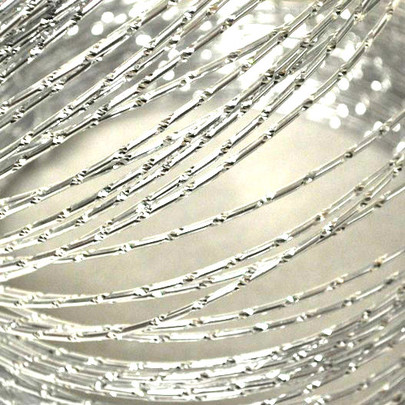 Fil alu diamant Argent OASIS grand métrage 2mm