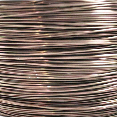 Fil alu déco métallique OASIS 1 mm Chocolat