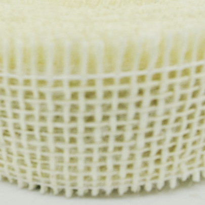 Ruban jute coloris ivoire par 5 mètres