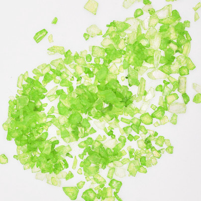 Pierre de verre par 500 grs Vert 