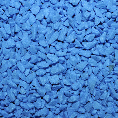 Granulat gravier couleur Bleu-Roi