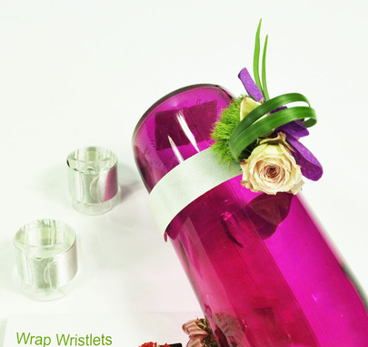 Bracelet Wrap OASIS blanc aimanté pour décor de poignet