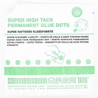 Colle pastille (Glue dots) double face oasis par 1000