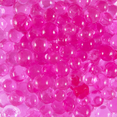 Bille de gel coloris Fuchsia ( Perle d'eau )