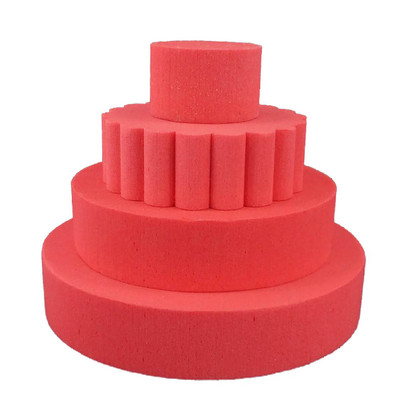 Gâteau de mariage avec 4 tartes Oasis Rouge Baroque