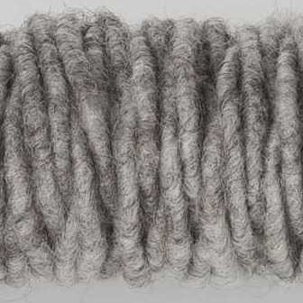 Cordelette de laine Gris 